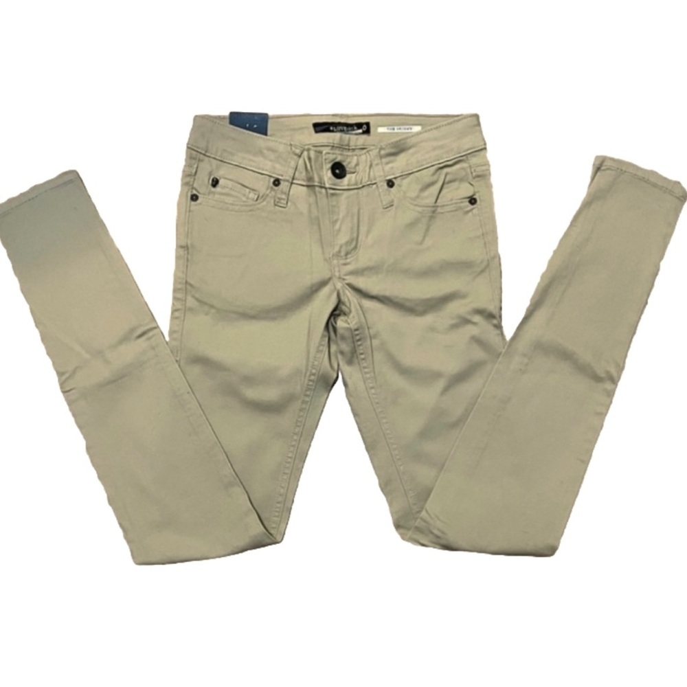 NWT Lovesick Hot Topic CLASSICS The Skinny Pant Khaki Sz O Discontinued!